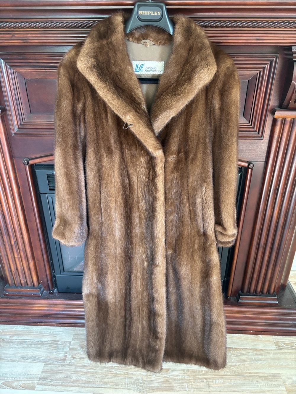 Classic Brown Mink Coat